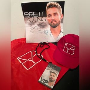 Brett Young tour VIP memorabilia